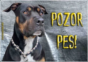 Pozorpes.sk, výstražná tabuľka